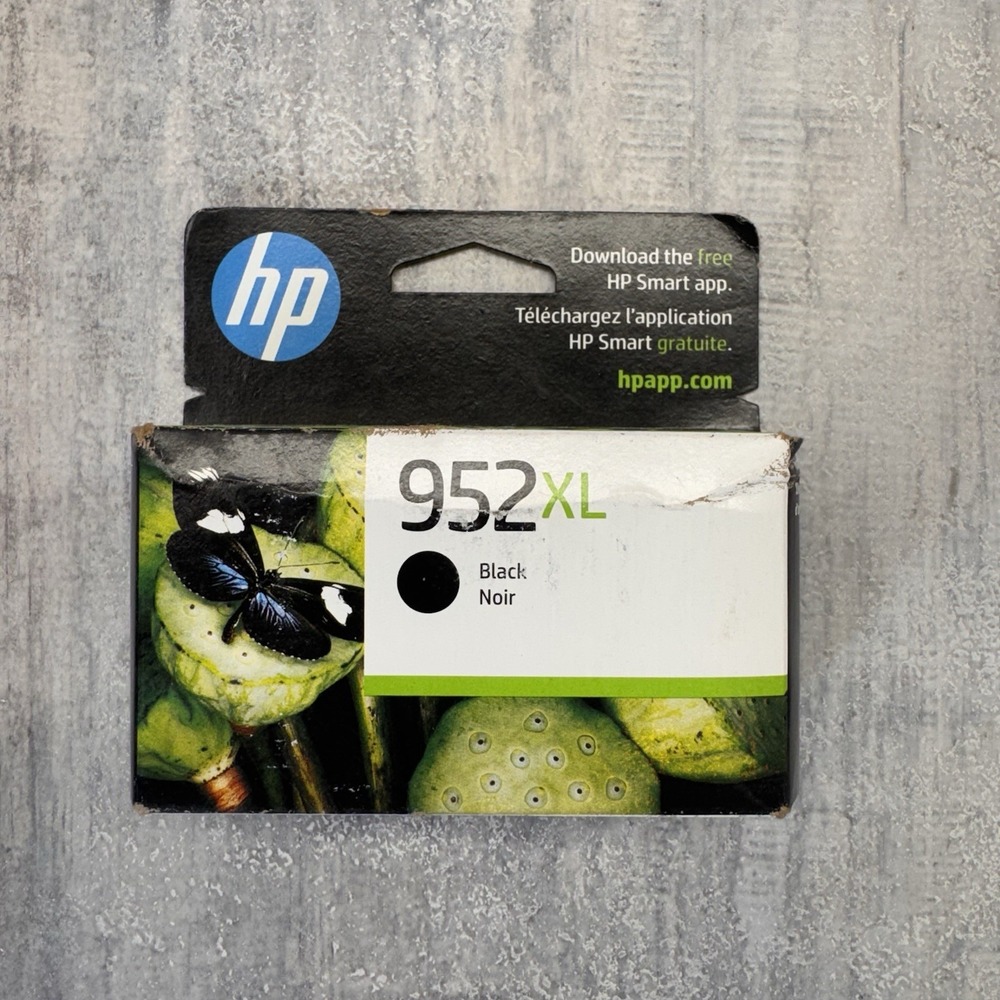 HP Office Jet Pro 952xl Black Printer Ink Dated  June 2025